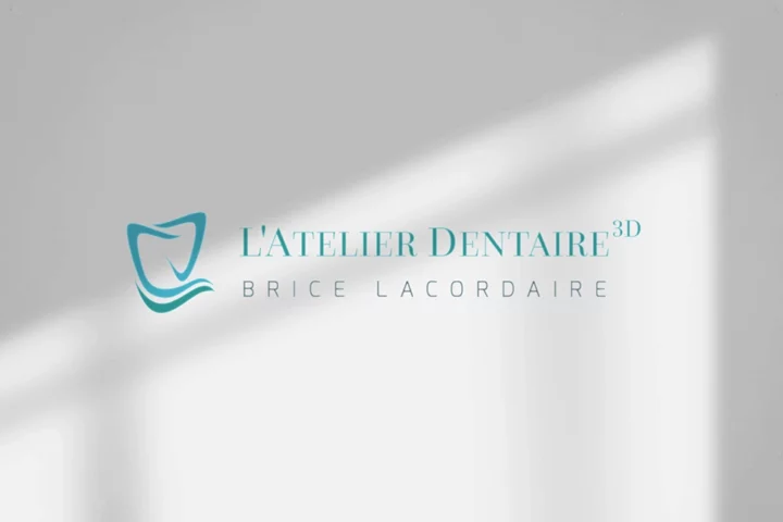 L'atelier dentaire la-crau, logo, identité visuelle
